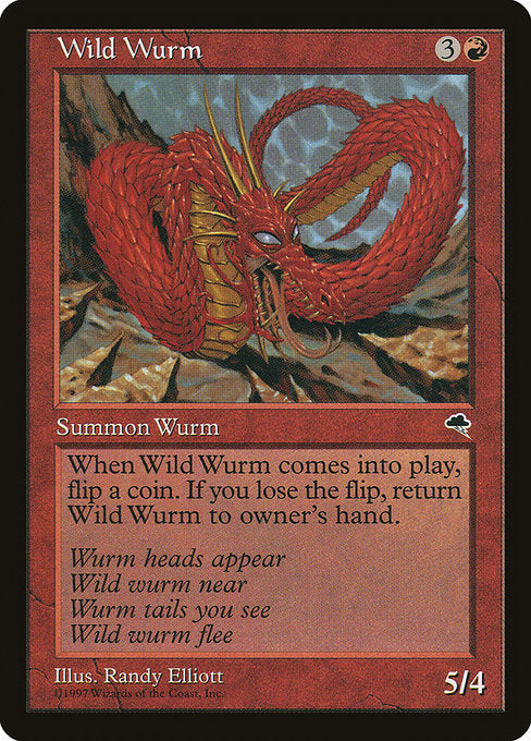 Wild Wurm [Tempest] - Evolution TCG