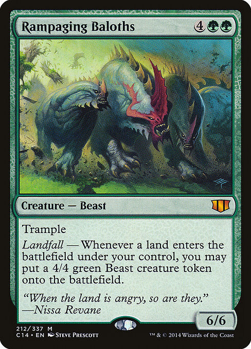 Rampaging Baloths [Commander 2014] - Evolution TCG