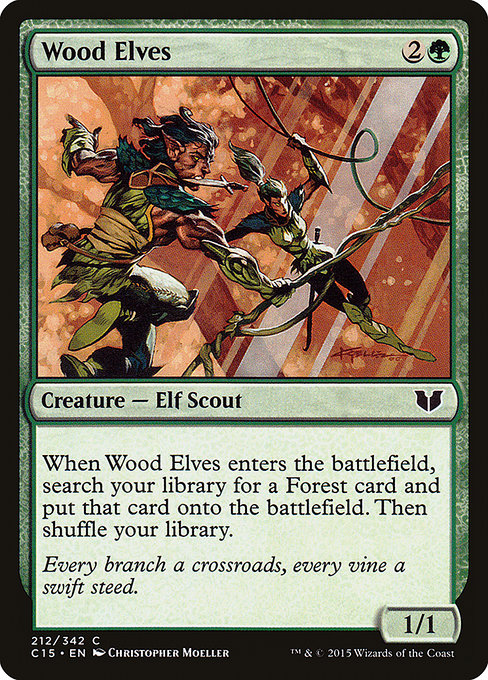 Wood Elves [Commander 2015] - Evolution TCG