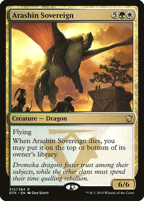 Arashin Sovereign [Dragons of Tarkir] - Evolution TCG