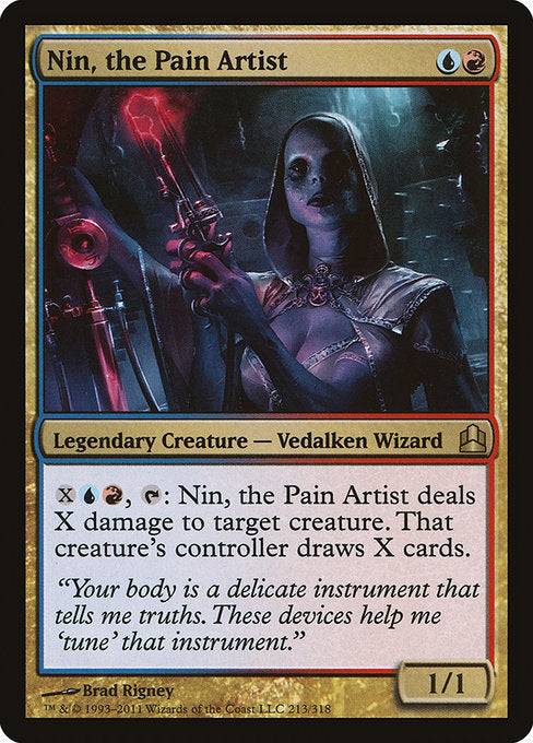 Nin, the Pain Artist [Commander 2011] - Evolution TCG