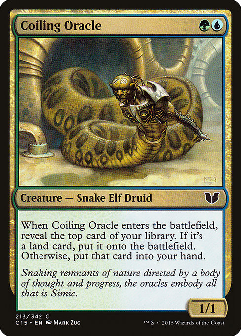 Coiling Oracle [Commander 2015] - Evolution TCG