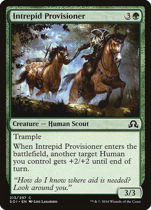 Intrepid Provisioner [Shadows over Innistrad] - Evolution TCG