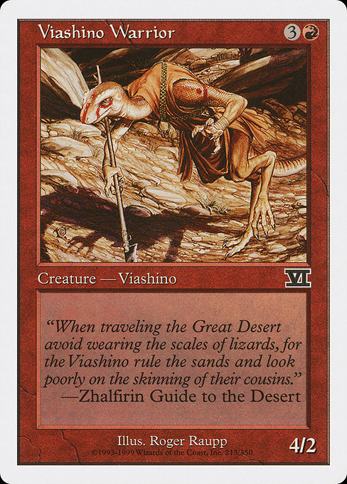 Viashino Warrior [Classic Sixth Edition] - Evolution TCG