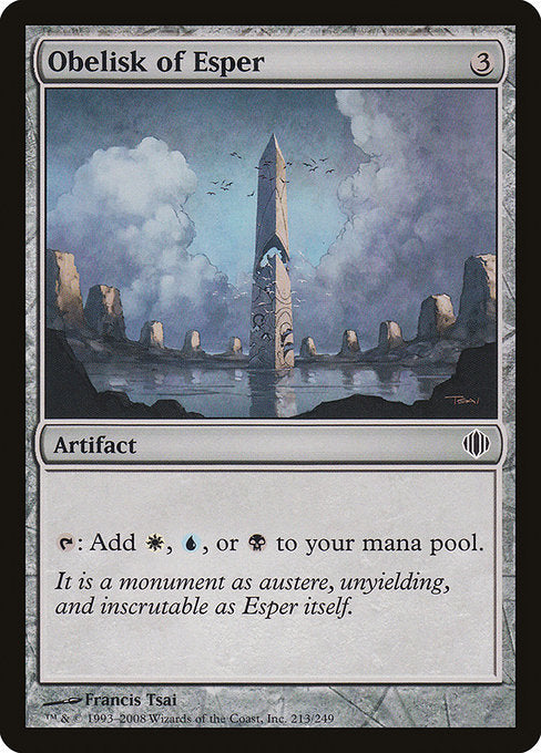 Obelisk of Esper [Shards of Alara] - Evolution TCG