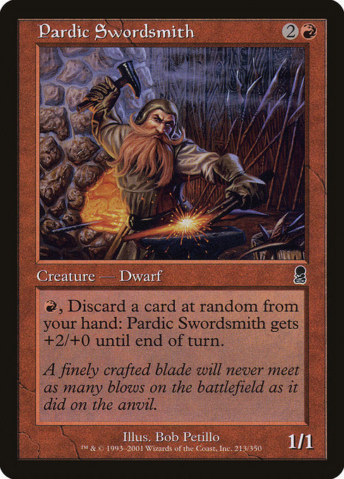 Pardic Swordsmith [Odyssey] - Evolution TCG