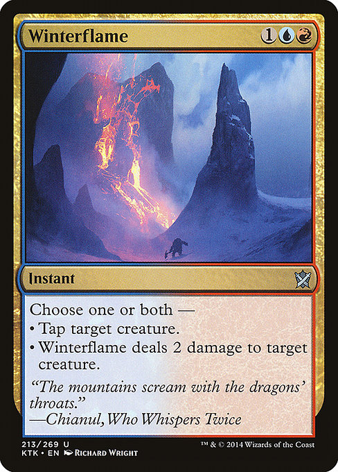 Winterflame [Khans of Tarkir] - Evolution TCG