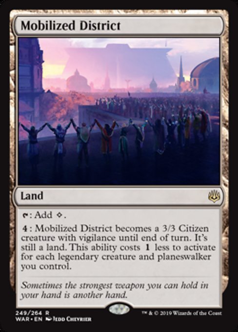 Mobilized District [War of the Spark] - Evolution TCG