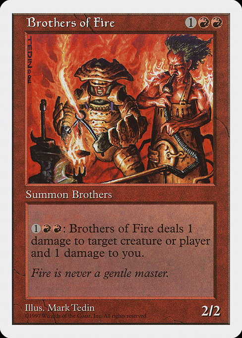 Brothers of Fire [Fifth Edition] - Evolution TCG