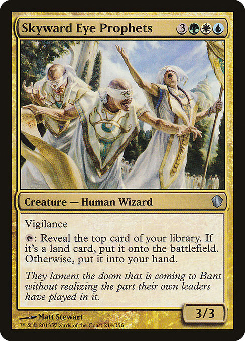 Skyward Eye Prophets [Commander 2013] - Evolution TCG