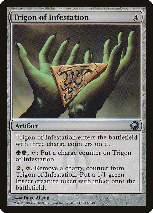 Trigon of Infestation [Scars of Mirrodin] - Evolution TCG