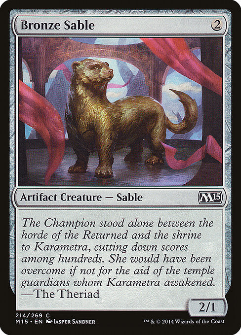 Bronze Sable [Magic 2015] - Evolution TCG