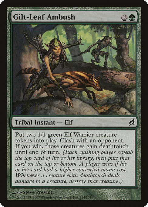 Gilt-Leaf Ambush [Lorwyn] - Evolution TCG