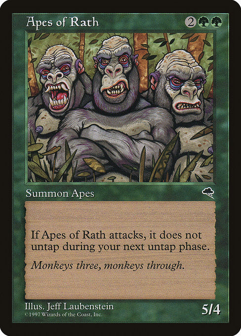 Apes of Rath [Tempest] - Evolution TCG