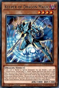 Keeper of Dragon Magic [TOCH-EN041] Rare - Evolution TCG