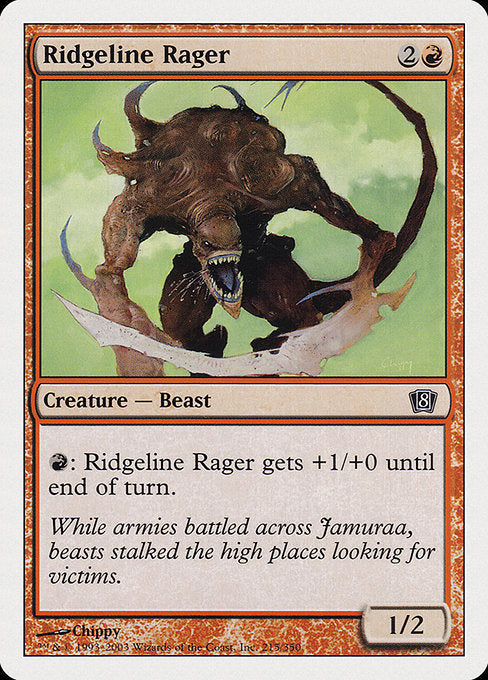 Ridgeline Rager [Eighth Edition] - Evolution TCG