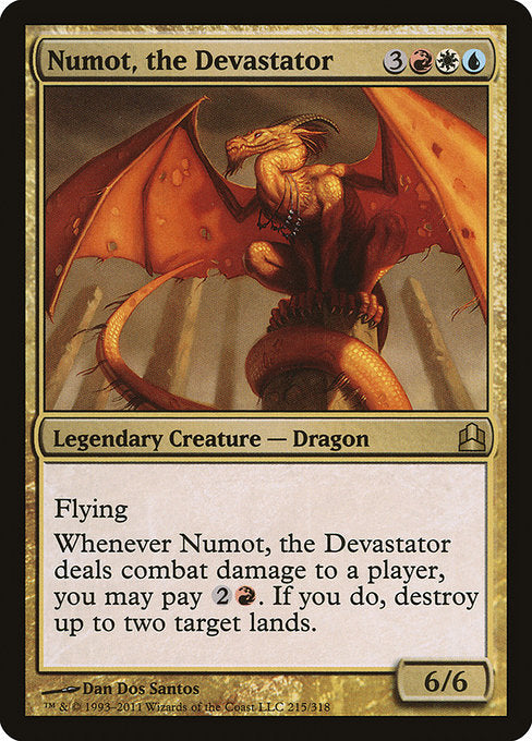 Numot, the Devastator [Commander 2011] - Evolution TCG