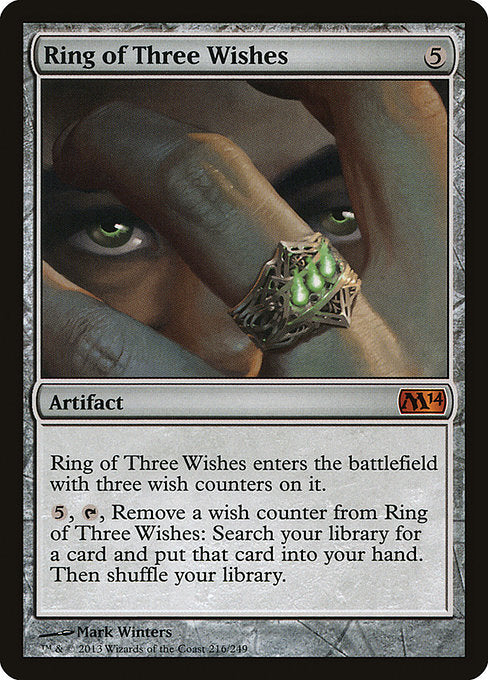 Ring of Three Wishes [Magic 2014] - Evolution TCG