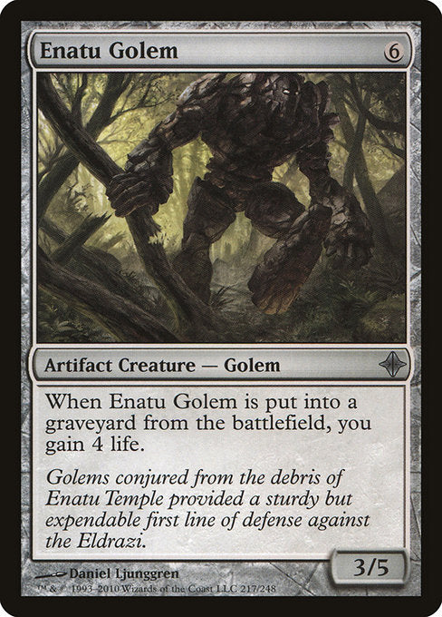 Enatu Golem [Rise of the Eldrazi] - Evolution TCG