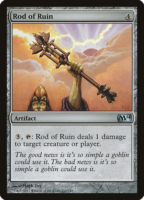 Rod of Ruin [Magic 2014] - Evolution TCG