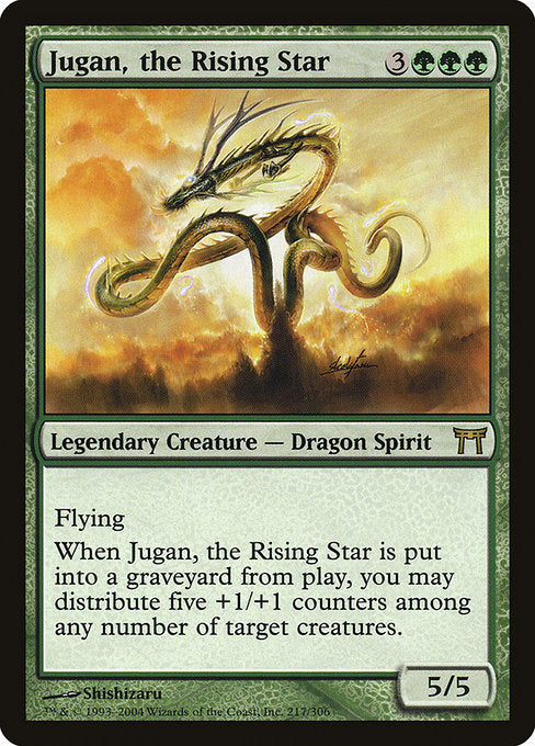 Jugan, the Rising Star [Champions of Kamigawa] - Evolution TCG