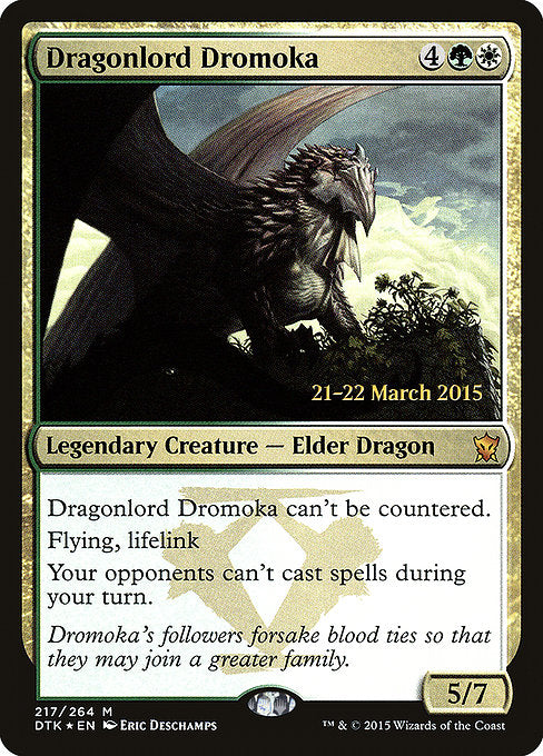 Dragonlord Dromoka [Dragons of Tarkir Promos] - Evolution TCG