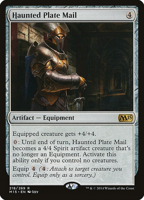 Haunted Plate Mail [Magic 2015] - Evolution TCG