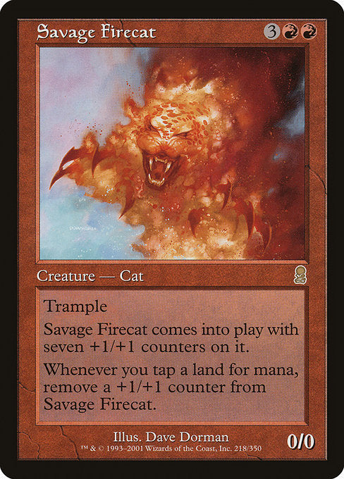 Savage Firecat [Odyssey] - Evolution TCG