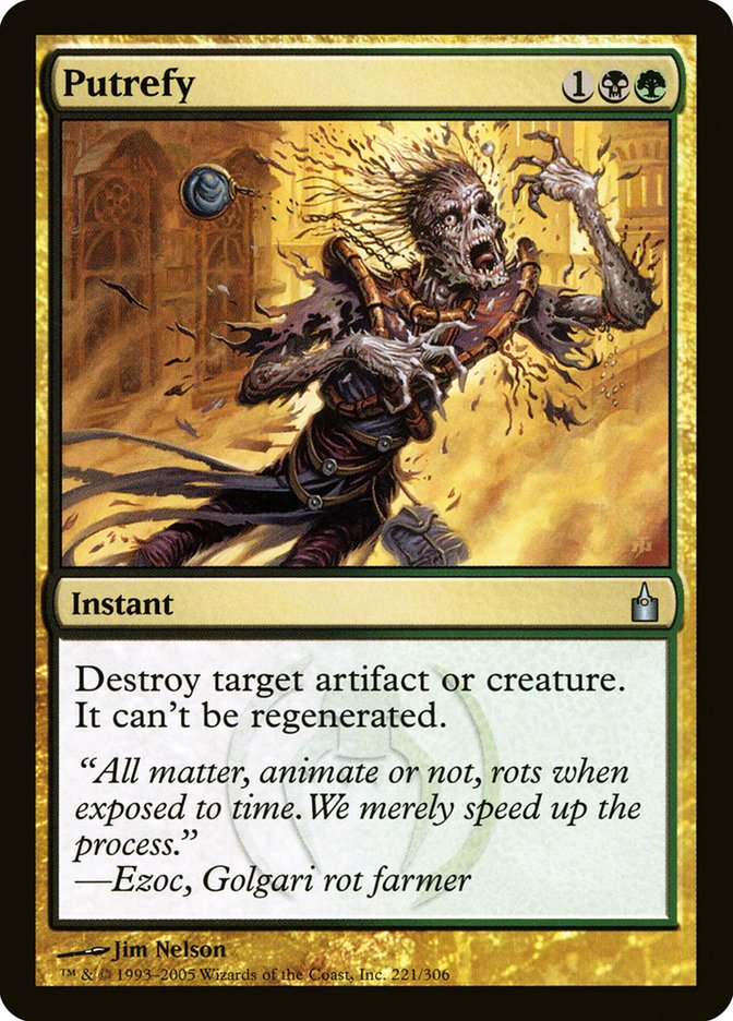 Putrefy [Ravnica: City of Guilds] - Evolution TCG | Evolution TCG