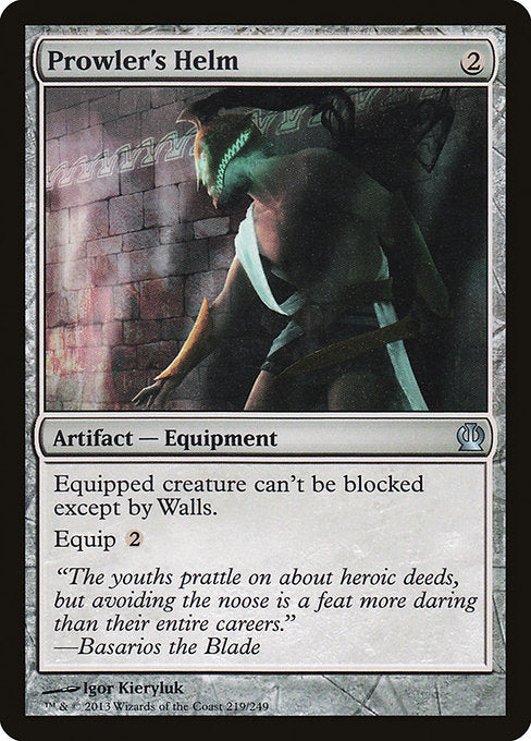 Prowler's Helm [Theros] - Evolution TCG