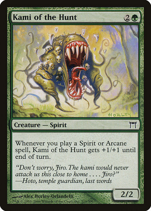 Kami of the Hunt [Champions of Kamigawa] - Evolution TCG