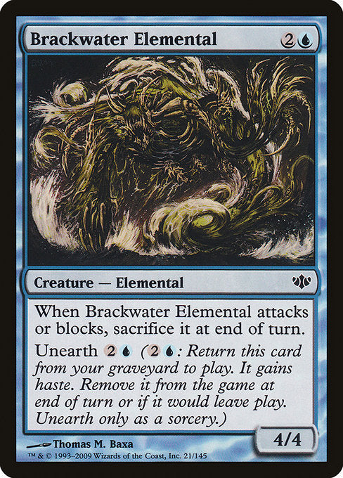 Brackwater Elemental [Conflux] - Evolution TCG
