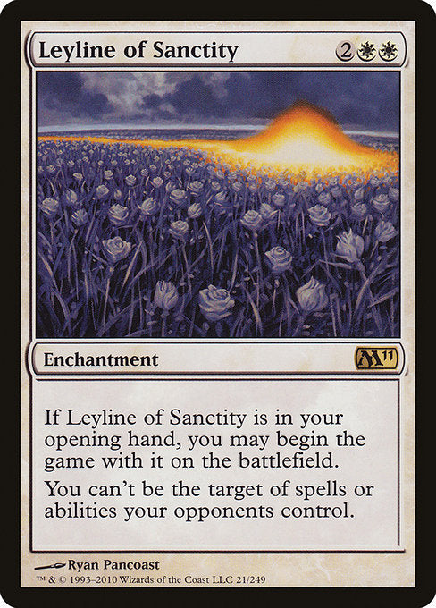 Leyline of Sanctity [Magic 2011] - Evolution TCG