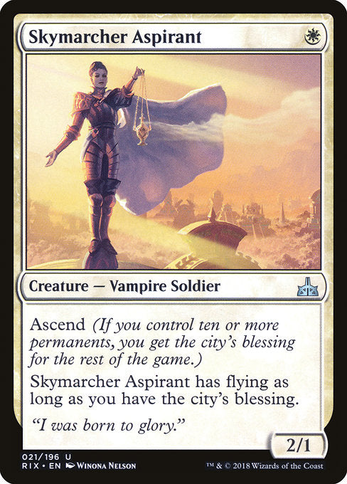 Skymarcher Aspirant [Rivals of Ixalan] - Evolution TCG