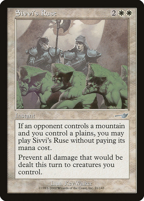 Sivvi's Ruse [Nemesis] - Evolution TCG