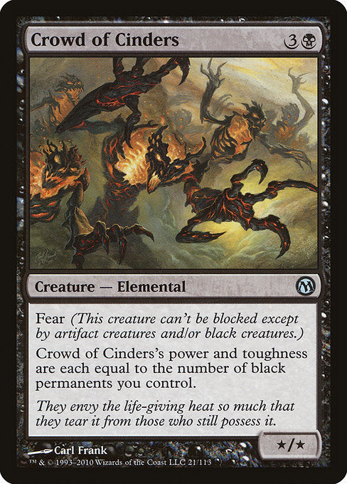 Crowd of Cinders [Duels of the Planeswalkers] - Evolution TCG