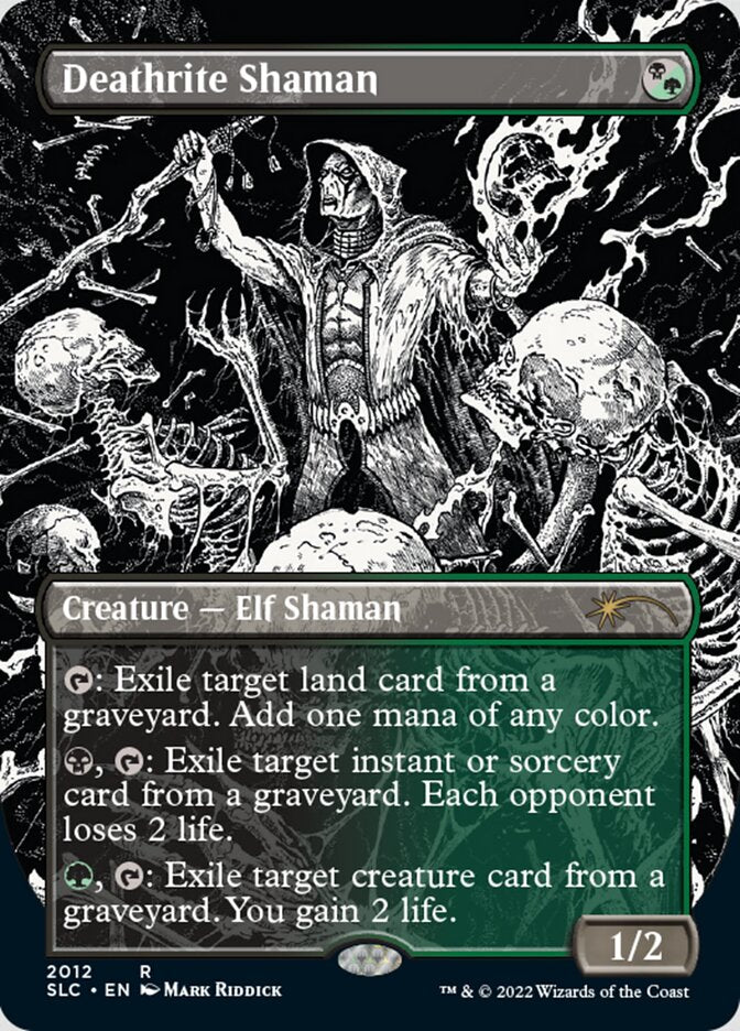 Deathrite Shaman (Borderless) [Secret Lair 30th Anniversary Countdown Kit] - Evolution TCG