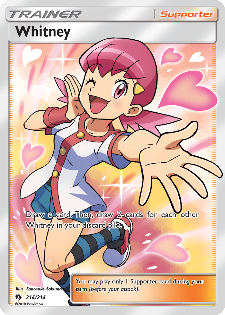 Whitney (214/214) [Sun & Moon: Lost Thunder] - Evolution TCG