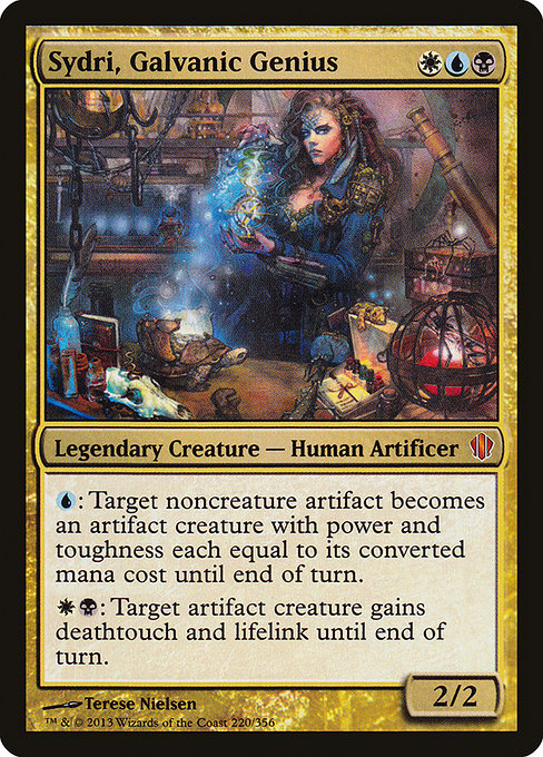 Sydri, Galvanic Genius [Commander 2013] - Evolution TCG