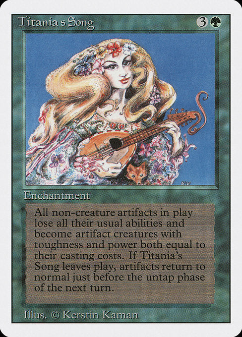 Titania's Song [Revised Edition] - Evolution TCG