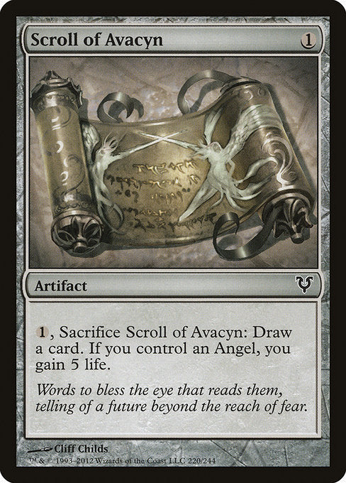 Scroll of Avacyn [Avacyn Restored] - Evolution TCG