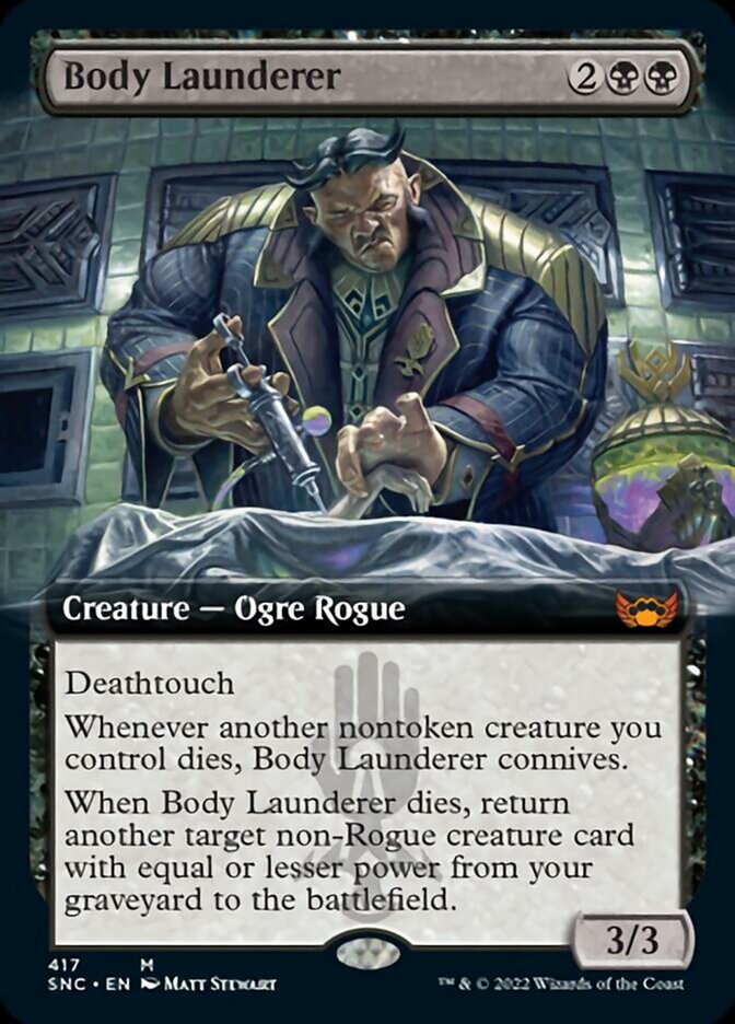 Body Launderer (Extended Art) [Streets of New Capenna] - Evolution TCG