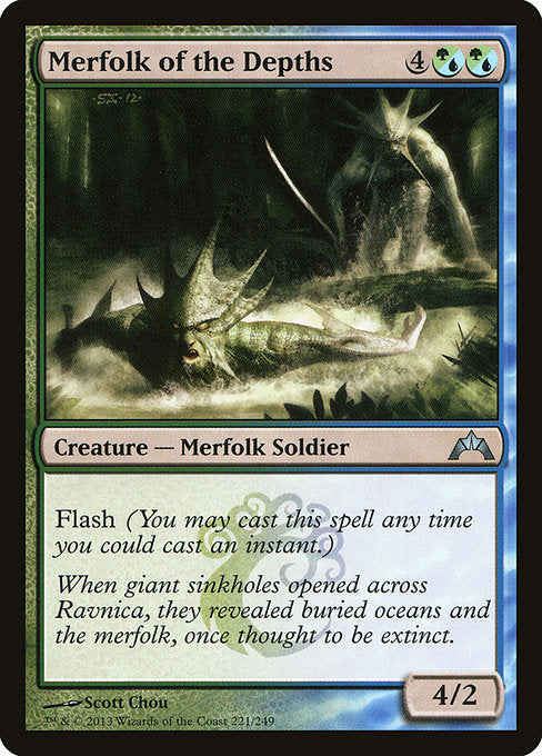 Merfolk of the Depths [Gatecrash] - Evolution TCG