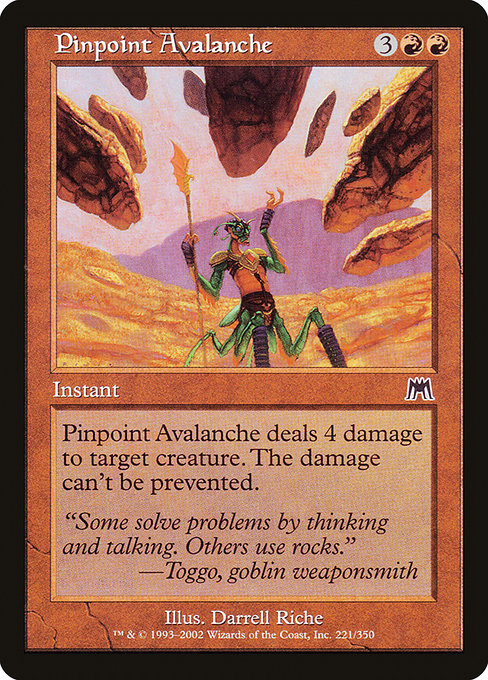 Pinpoint Avalanche [Onslaught] - Evolution TCG