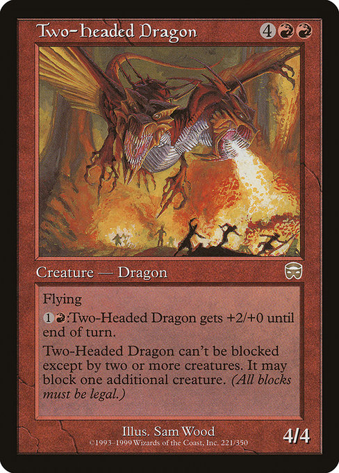 Two-Headed Dragon [Mercadian Masques] - Evolution TCG