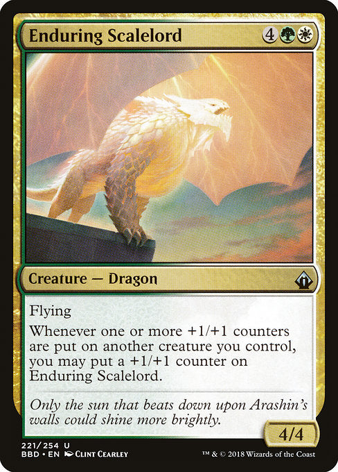 Enduring Scalelord [Battlebond] - Evolution TCG