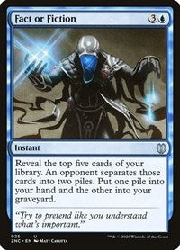 Fact or Fiction [Zendikar Rising Commander] - Evolution TCG