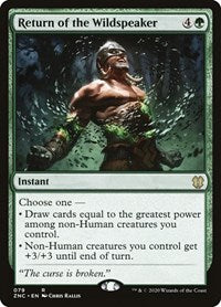 Return of the Wildspeaker [Zendikar Rising Commander] - Evolution TCG