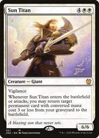 Sun Titan [Zendikar Rising Commander] - Evolution TCG