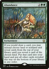 Abundance [Zendikar Rising Commander] - Evolution TCG